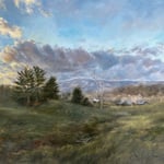 Lauren Tilden, "The Old Bridge", 18" x 14", oil on panel