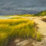 Eliza Auth, “The End of Seven Bridges Road”, 18" x 24", oil on canvas