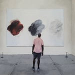 Shushana Rucker, "Immersed in Art", 24” x 36”, oil on panel