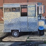 Shushana Rucker, "Chinese Takeout", 5” x 7”, oil on panel