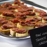 Crostini mit Tomaten Sardinen