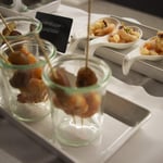 Spiessli und Cocktail