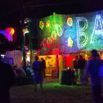 Goa Party in Effingen. Simi war 24 Stunden in der Küche im Einsatz