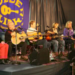 With Dana and Susan Robinson, John Kirk and Trish Miller (photo by Dave Townsend)