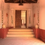 Carnuntum Petronell: Eingang ins Hauptgebäude