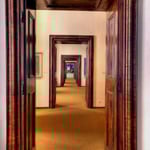 Ausstellungsräume im ersten Geschoß