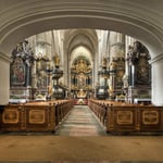 Blick in die Stiftskirche
