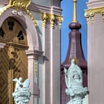 Detail der Kirchtürme