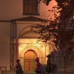 Eingang zur Hofkirche