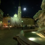 Die Kirche "St. Michael" am Michaelerplatz