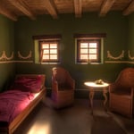 Carnuntum Petronell: Schlafzimmer