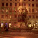 Der "Austriabrunnen" auf der Freyung