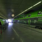 City Airport Train im Bahnhof Flughafen Wien Schwechat