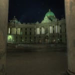Das Michaeltor zur Hofburg vom Looshaus aus gesehen