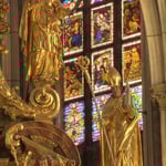 Detail oberhalb des Hauptaltars