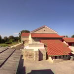 Carnuntum Petronell: Hauptgebäude mit römischer Therme