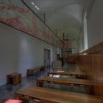 Die Osterkapelle besticht durch ihre Einfachheit im Kontrast zur Pracht des Stiftes