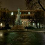 Die Akademie der bildenden Künste am Schillerplatz