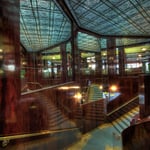 Looshaus Wien: Treppe in den ersten Stock