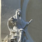 Detail der Kirchenmauer