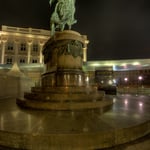 Das Reiterdenkmal Erzherzog Albrechts