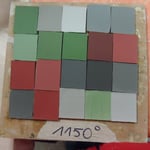 engobes sur cru, basse température