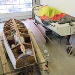 Kompletterneuerung Sperrholzrumpf