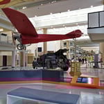 LA GRANDE GALERIE DU MUSEE DE L'AIR ET DE L'ESPACE. LE BOURGET