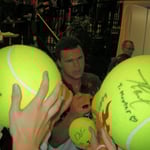 .....und Autogramme für jedermann!