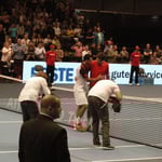 Geschafft - Tsonga schlägt del Potro in knapp in 3 Sätzen