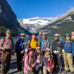 スタートはレイク・ルイーズから