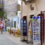 in den Gassen von Koroni