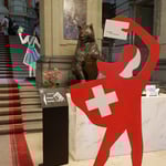 Frauenfigur im Bundeshaus / Statue de femmes au Palais fédéral