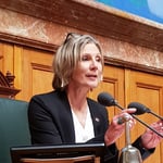 Maya Graf, Ständerätin und Co-Präsidentin alliancef; Conseillère aux états et co-présidente d'alliancef