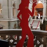 Frauenfigur /statue de femme