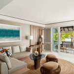 Suite familiale Club Frangipani avec vue sur l'océan