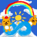 1530「明るい未来へ羽ばたこう」作者：ニューロくん