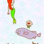 1623「ニュウドウカジカたちとの想い出」作者：わきっちょ