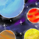 1239「惑星」作者：BlueMoon