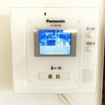 カラーモニター付インターホン