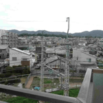 南側バルコニーからの風景