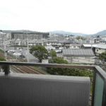 東側バルコニーからの風景