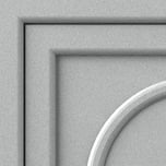 Aluminium Haustür Standard Farbe Weißaluminium RAL9006