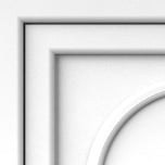 Aluminium Haustür Standard Farbe Verkehrsweiß RAL9016