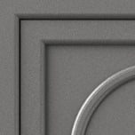 Aluminium Haustür Standard Farbe Graualuminium RAL9007