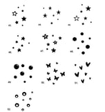 Auswahl Streuteile/Dekoration persoanlisierte Erinnerungskiste aus Holz zur Geburt Hochzeit