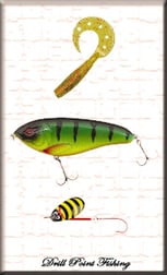 Drill Point Fishing Onlineshop Produktangebote Angelköder: Blinker, Spinner, Gummifische, Wobbler, Lebende Köder, Gamben, Hegene, Pilker, Lebendköder, Soft-Lure, Plastikfisch, Kunstköder, Köderfische, Schleppsysteme, Raubfisch-Köderkaufen online kaufen..