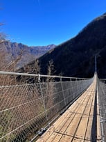 Ponte Tibetano Carasc