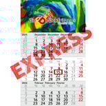 Einblatt 3-5 Monatskalender, Wandkalender