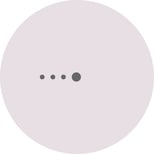Minimalistisches Icon mit drei Punkten als Zeichen für Text, Struktur und Redaktion.